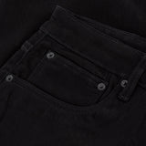 Jean coupe droite Alaska en noir profond