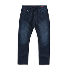 ALASKA Straight Fit Jeans in Tintenblau