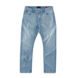 Jean coupe droite Alaska en bleu clair