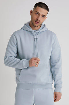 ALDO premium brushback fleece hoodie in CERULEAN - DML Jeans 