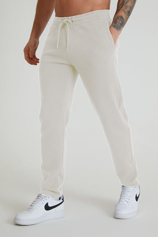 ATLAS premium pique drawstring trouser in DOVE - DML Jeans 