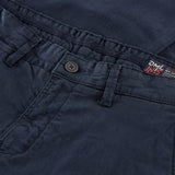 Cleveland slim fit mens chino in Navy