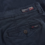 Cleveland slim fit mens chino in Navy