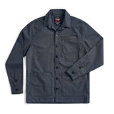 Chapel Dotty Yarn Overshirt Navy