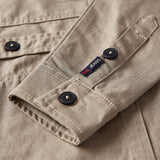 Chapel Dotty Yarn Overshirt Stone