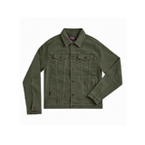Pendle Trucker-Jacke in Moss