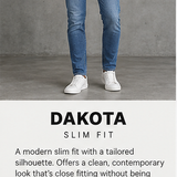 Dakota slim fit jeans - Shadow Grey