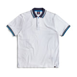 Hexam men's shorts sleeve pique polo - White