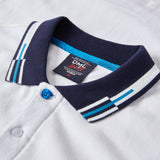 Hexam men's shorts sleeve pique polo - White