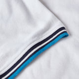 Hexam men's shorts sleeve pique polo - White