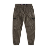 Flint cuffed cargo trouser in Dark Olive