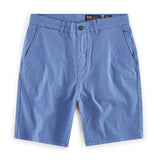 Healey chino short in Mid Blue