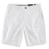 Healey chino short in Optic White