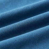 Hexam men's shorts sleeve pique polo - Petrol Blue