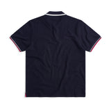 Hexam men's shorts sleeve pique polo - Navy