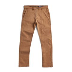 Hopkins Chino Trouser in Dark Tan