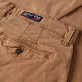 Hopkins Chino Trouser in Dark Tan