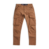 Lennon Cargo Trouser in Dark Tan