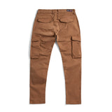 Lennon Cargo Trouser in Dark Tan