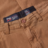 Lennon Cargo Trouser in Dark Tan