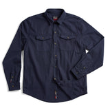 Manilla Canvas casual relaxed shirt Navy