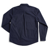 Manilla Canvas casual relaxed shirt Navy