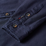 Manilla Canvas casual relaxed shirt Navy
