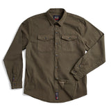 Manilla Canvas casual relaxed shirt Olive