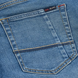 Rutland denim shorts in mid wash