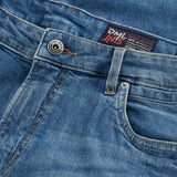 Rutland denim shorts in mid wash