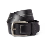 Ford mens leather belt - Black
