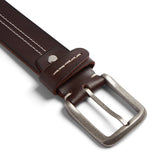 Ford mens leather belt - Dark Brown