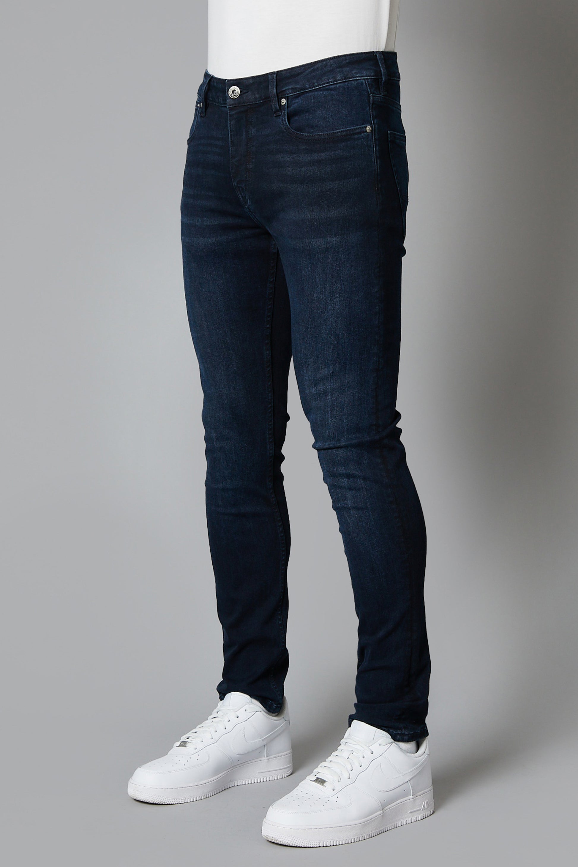 DML Jeans Nevada Skinny Fit Jeans In Ink Blue