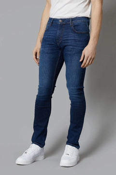 DML Jeans Dakota Slim Fit Jeans In Dark Blue