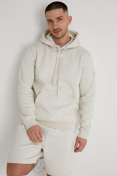 ALDO premium brushback fleece hoodie in DOVE - DML Jeans 