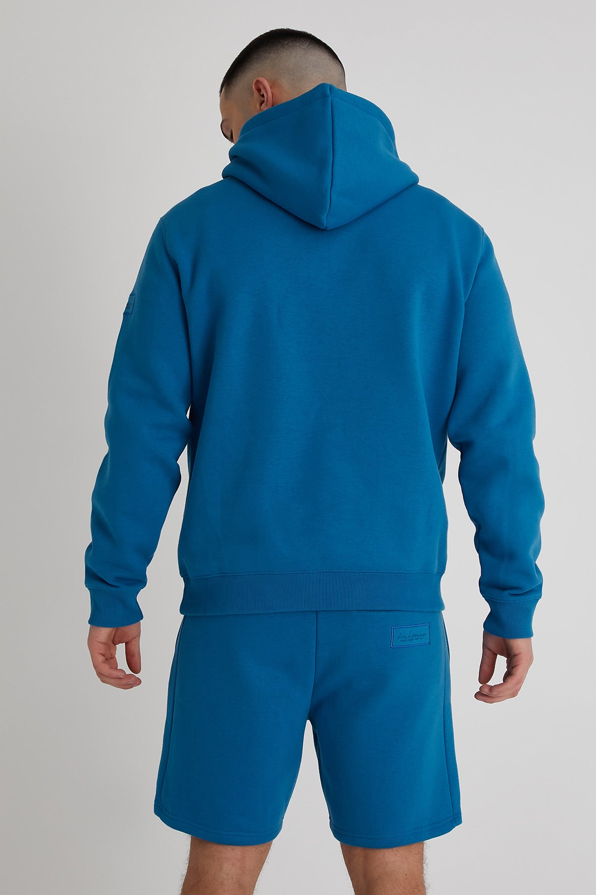ALDO premium brushback fleece hoodie in ADMIRAL - DML Jeans 
