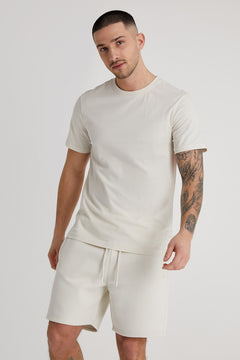 ASTON crew neck t-shirt in DOVE - DML Jeans 