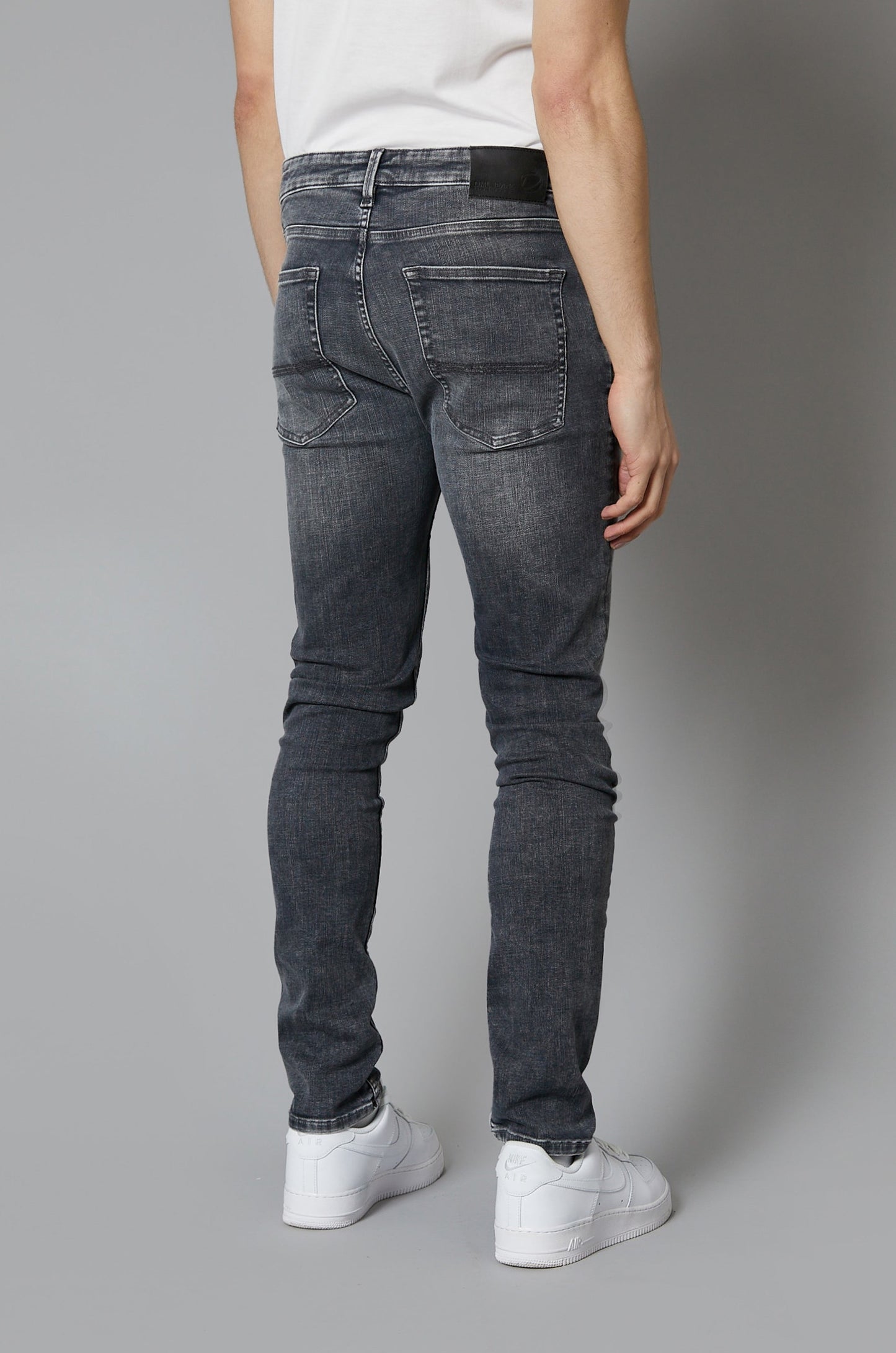 DML Jeans Nevada Skinny Fit Jeans In Grey