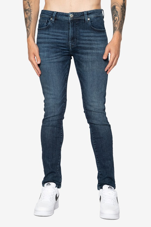 striker-skinny-flxtreme-jeans-in-dark-wash - DML Jeans 